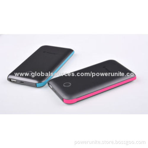 6,600mAh Portable External Mobile Battey Charger for Cellphones
